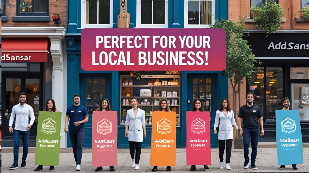 Human Billboard Advertising by AddSansar