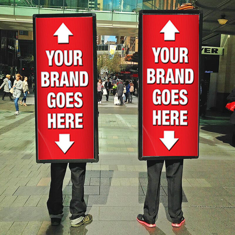 Human-Billboard-Advertising